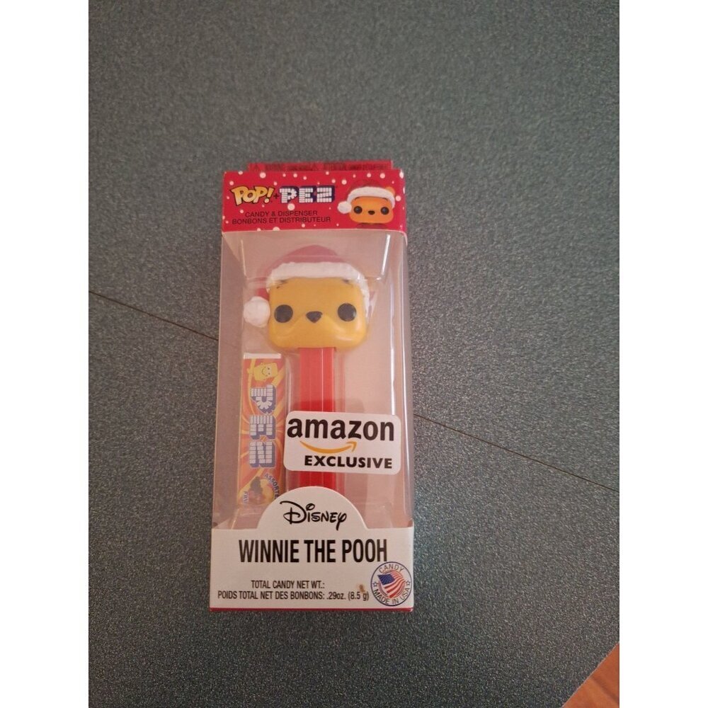 Funko Pop! PEZ Disney Winnie the Pooh Amazon Holiday Exclusive Candy Dispenser —